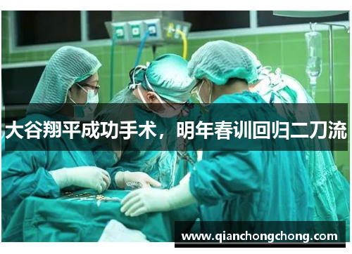 大谷翔平成功手术，明年春训回归二刀流